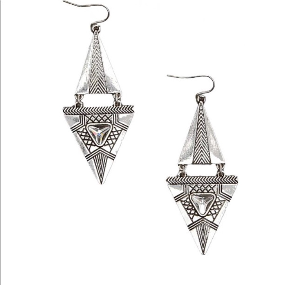 ISO earrings from The Buckle!